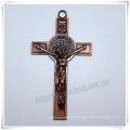 Religious Fashional Alloy Decorative Small Cross Charms (IO-ap191)